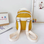 Cute Bear Doll Mini Canvas Kindergarten Backpack image 4