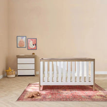Tutti Bambini Modena 2-Piece Nursery Furniture Set – White & Oak