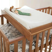 Tutti Bambini Malmo Cot Bed & Rio 3-Piece Furniture Set – Dove Grey & Honey Oak image 5