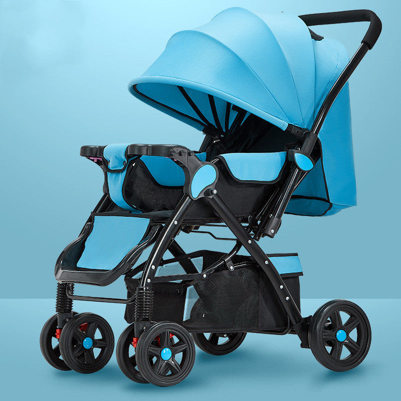 Lightweight Reversible Baby Pushchair – Foldable Travel Stroller
