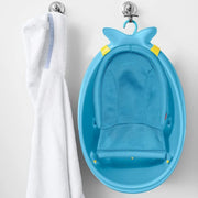 Skip Hop Moby Smart Sling 3-Stage Baby Bath Tub - Baby Beluga image 2