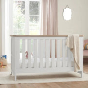 Tutti Bambini Verona 3-Piece Nursery Furniture Set – White & Oak image 3