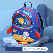 Breathable Trend Astronaut Kindergarten Anti Lost Backpack image 4