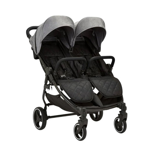Ickle Bubba Venus Double Stroller - Space Grey