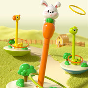 TUmbler Animal Rainbow Ring Baby Early Education Puzzle 3-6 Years Old Parent-child Interaction Toys image 1