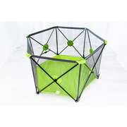 Pop Up and Play Playpen with Securing Lock and Cushioned Guards image 11