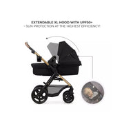Kinderkraft Moov 2 3-in-1 Travel System - Black image 3