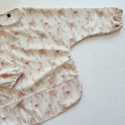 Long Sleeved Baby Bib - Alpacas image 3