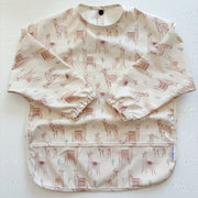 Long Sleeved Baby Bib - Alpacas image 4