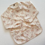 Long Sleeved Baby Bib - Alpacas image 1