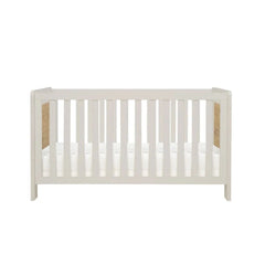 Tutti Bambini Alba Cot Bed - White Sand / Distressed Oak