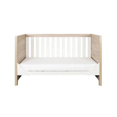 Tutti Bambini Modena 2-Piece Nursery Furniture Set – White & Oak