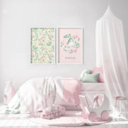 Woodland Nursery Wall Art Prints – Set of 2 image 4