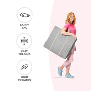 Kinderkraft Lovi 3-in-1 Baby Crib - Grey image 6