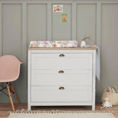 Tutti Bambini Verona 2-Piece Nursery Furniture Set – White & Oak