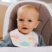Baby Bandana Dribble Bibs Cotton Pack Of 8 - Girls-Clearance image 18