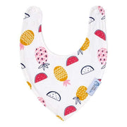 Baby Bandana Dribble Bibs Cotton Pack Of 8 - Girls-Clearance image 5