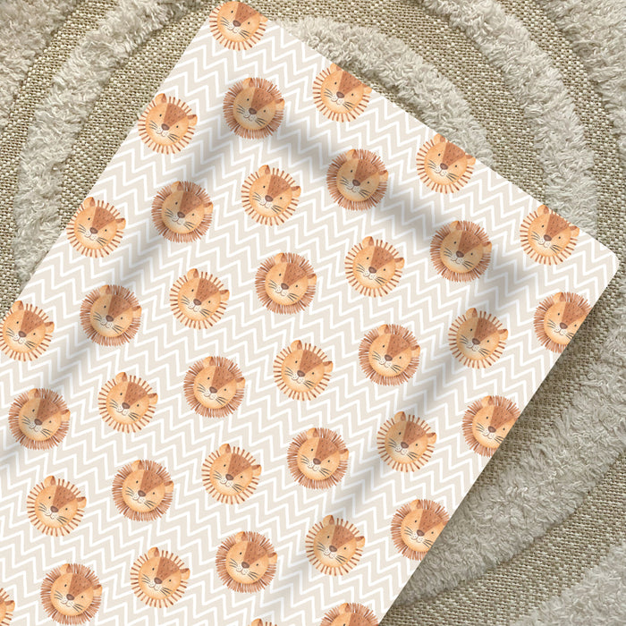 Standard Changing Mat - Leo Lion Print
