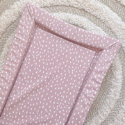 Standard Changing Mat - Dusky Pink Spots Print image 2
