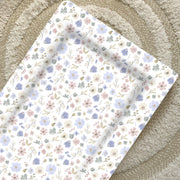 Standard Changing Mat - Lilac Wildflowers image 1
