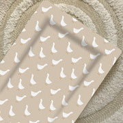 Standard Changing Mat - White Goose Unisex Print image 1