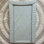 Standard Changing Mat - Sage Green Spots image 3