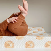 Anti-Roll Wedge Changing Mat - Lion Print image 4