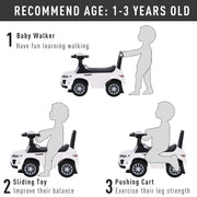 3-in-1 Ride-On Car with Horn, Wheel & Under-Seat Storage image 7