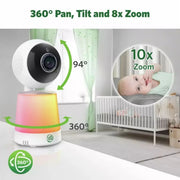 LeapFrog LF4915HD 5" Wi-Fi Pan & Tilt Monitor image 3