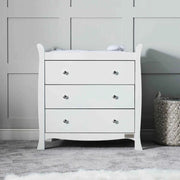 Ickle Bubba Snowdon 4 in 1 Mini 2 Piece Furniture Set White - Fibre Mattress image 14