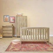 Tutti Bambini Modena 3-Piece Nursery Furniture Set – Oak image 1