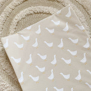 Anti-Roll Wedge Baby Changing Mat - Splash Goose print image 2