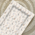 Standard Changing Mat - Beige Hot Air Balloons Print