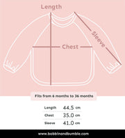Long Sleeved Baby Bib - Houseplant Haven image 10