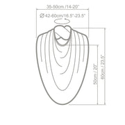 Breastfeeding Cover - Discreet and Stylish Nursing Scarf in Light Grey image 4