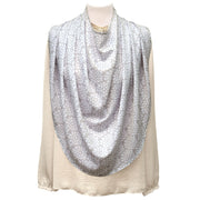 Breastfeeding Cover - Discreet and Stylish Nursing Scarf in Light Grey image 7