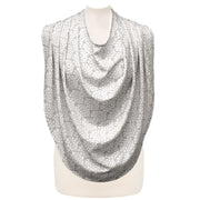 Breastfeeding Cover - Discreet and Stylish Nursing Scarf in Light Grey image 3