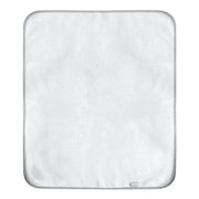 Plush Tummy Time Mat in White & Grey for Newborn Baby image 8