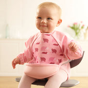 Weaning Bib with Sleeves - Hippos UltraBib image 2
