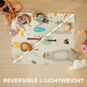 AIYAPLAY Animal-Themed Baby Play Mat – Double-Sided, Foldable, 177 x 146 cm image 3