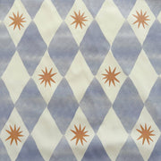 Long Sleeved Baby Bib - Blue Harlequin image 9
