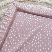 Standard Changing Mat - Dusky Pink Spots Print image 8