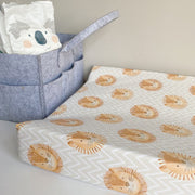 Anti-Roll Wedge Changing Mat - Lion Print image 11