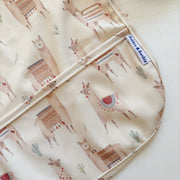 Long Sleeved Baby Bib - Alpacas image 6