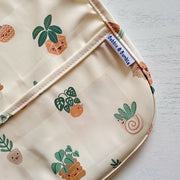 Long Sleeved Baby Bib - Pot Plants image 5
