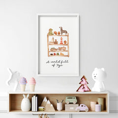 Bohemian Nursery Wall Art Print