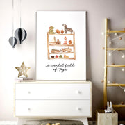 Bohemian Nursery Wall Art Print image 2