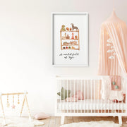 Bohemian Nursery Wall Art Print image 6