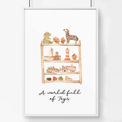 Bohemian Nursery Wall Art Print