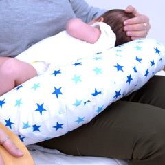 Maternity Nursing Pillow – Little Star Blue